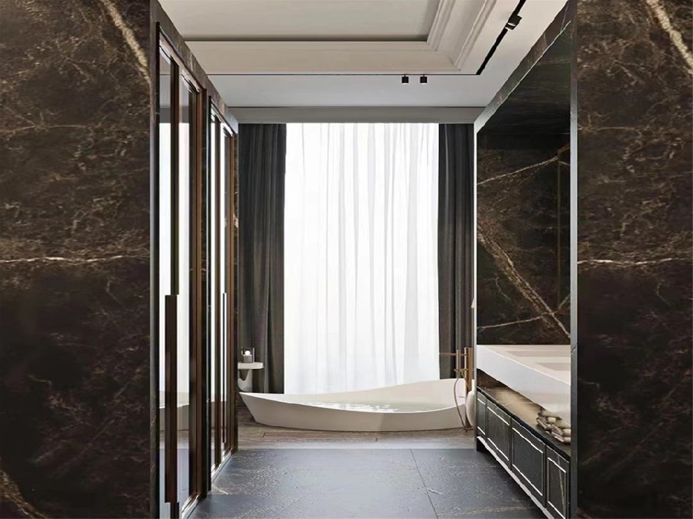 Acrylic artificial stone for hospitality projects