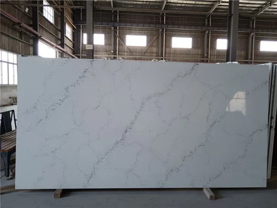 Quartz Price Countertop Marble Texture White Quartz Slab for Kitchen Countertop Materials