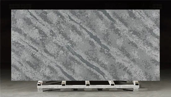 Grey Marble Quartz White Quartz Slab for Marble Counter Top