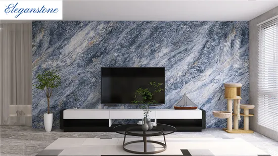 Diamond Green Sintered Stone for Home for Office Table TV Wall